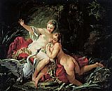 Leda and the Swan by Francois Boucher